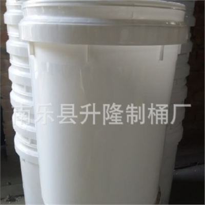 18升塑料桶白乳胶桶界面剂桶 墙固桶厂家 防水桶可印图案